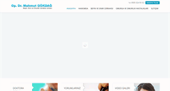 Desktop Screenshot of mahmutgokdag.com
